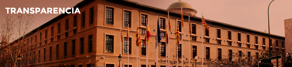 Fachada del Edificio Pignatelli, sito en el Paseo María Agustín, número 36 de Zaragoza, sede del Gobierno de Aragón