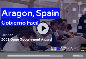 Premio de la OGP al programa ‘Gobierno Fácil’